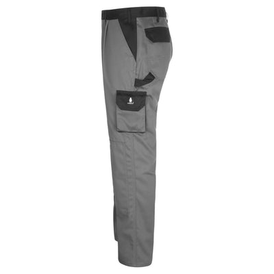 Mascot Ancona Work Trousers 14179-442 Right #colour_anthracite-grey-black