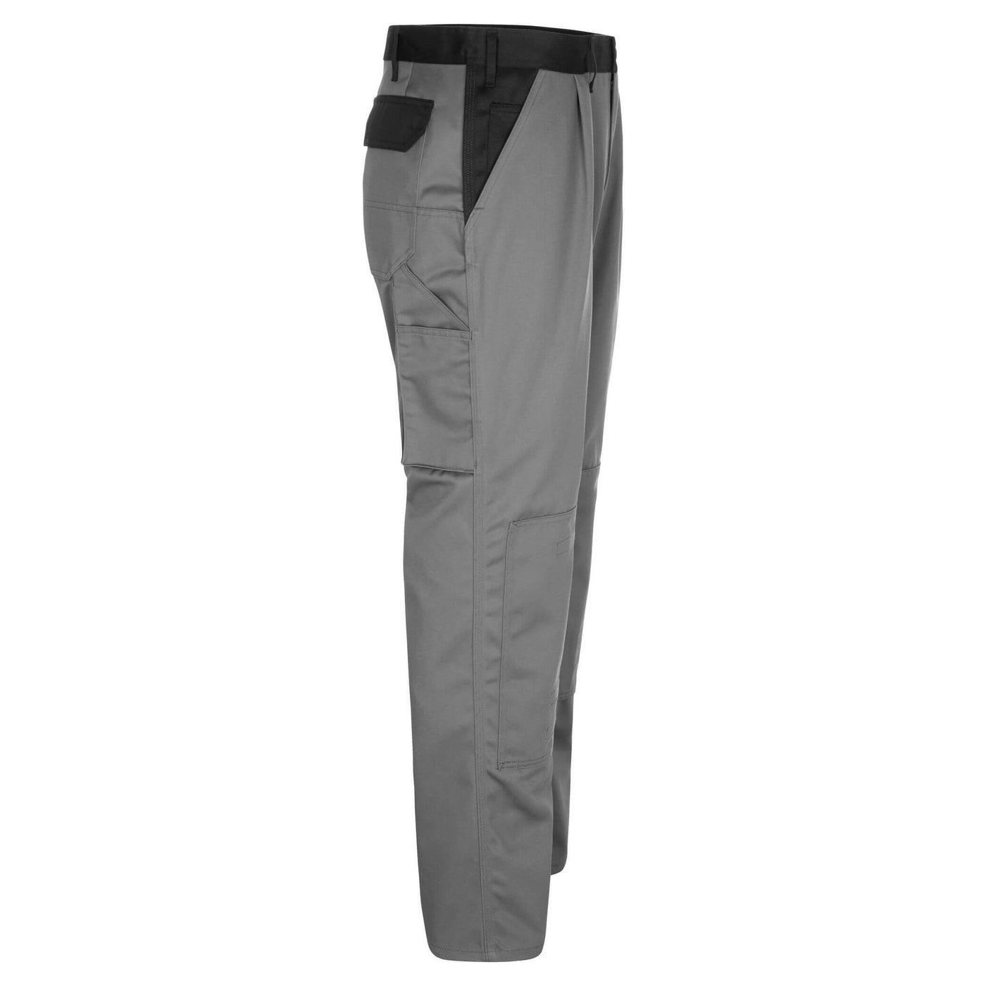 Mascot Ancona Work Trousers 14179-442 Left #colour_anthracite-grey-black