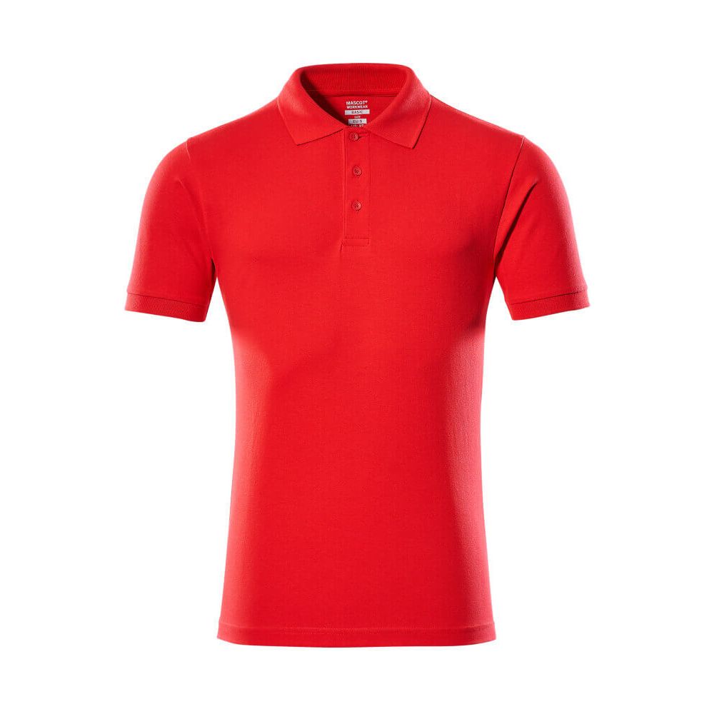 Mascot Bandol Polo shirt 51587-969 Front #colour_traffic-red