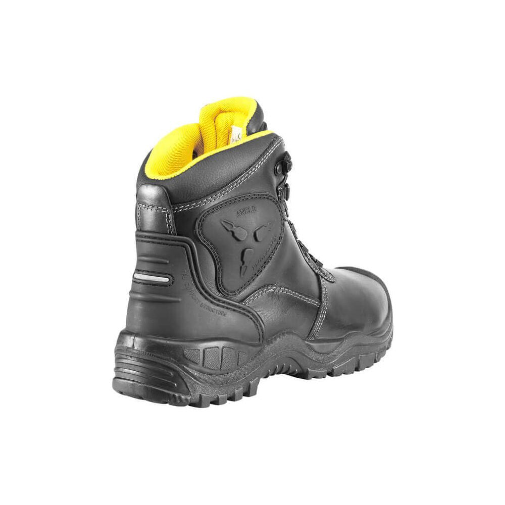 Mascot Batura Plus Safety Work Boots S3 F0165-902 Left #colour_black-yellow