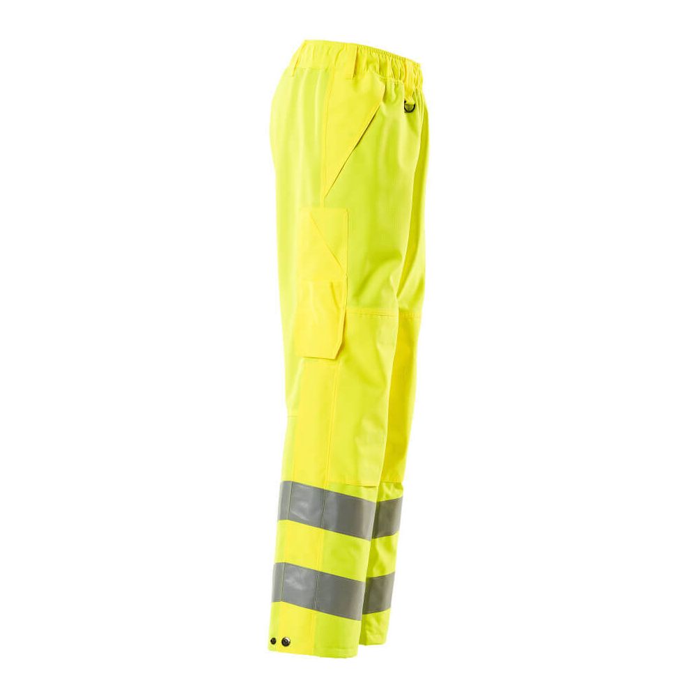 Mascot Belfast Hi-Vis Over-Trousers 15590-231 Left #colour_hi-vis-yellow