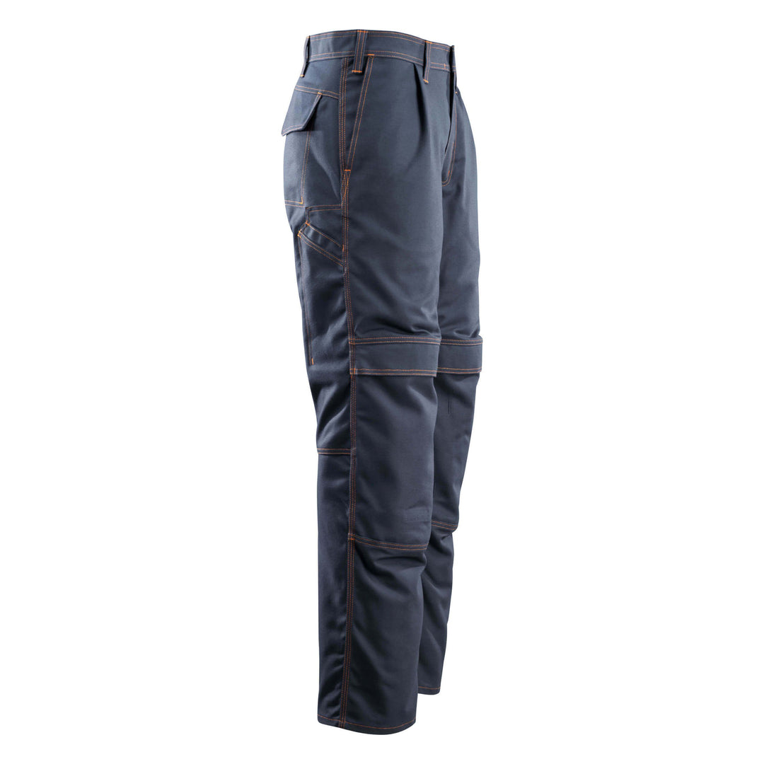 Mascot Bex Work Trousers 06679-135 Left #colour_dark-navy-blue