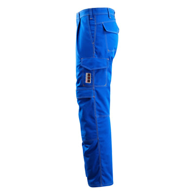 Mascot Bex Work Trousers 06679-135 Right #colour_royal-blue