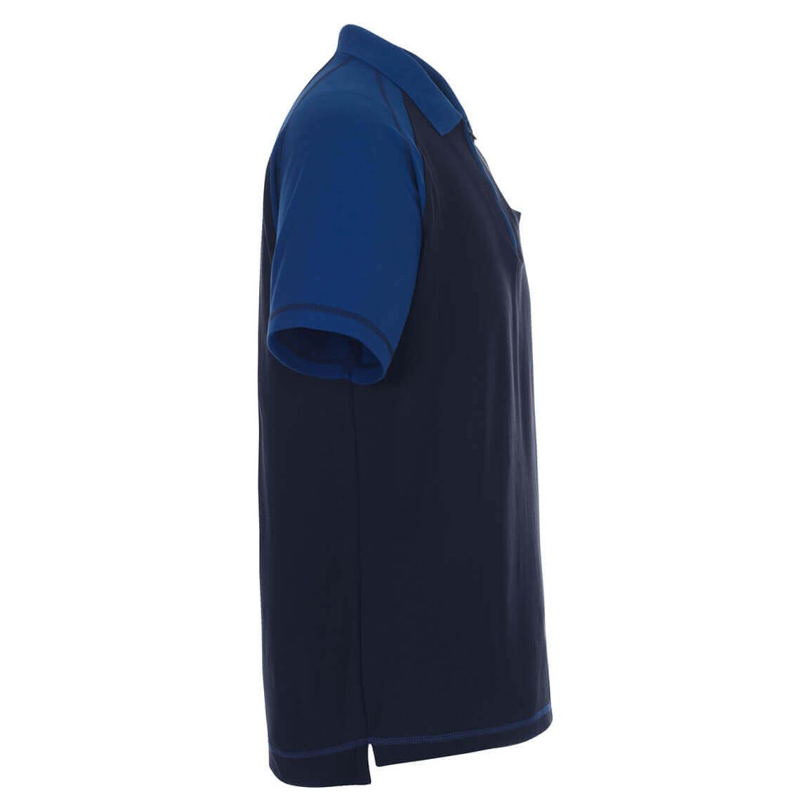 Mascot Bianco Polo Shirt 50302-260 Left #colour_navy-blue-royal-blue