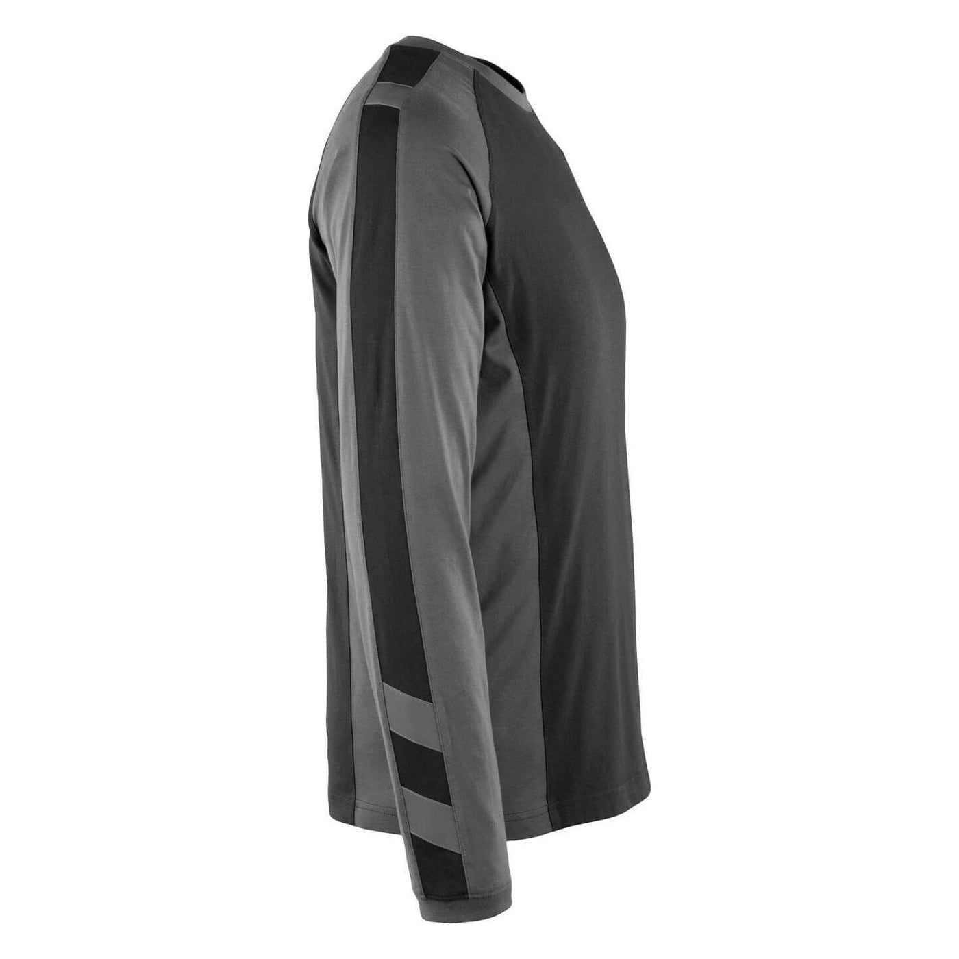 Mascot Bielefeld Long Sleeved T-shirt 50568-959 Left #colour_black-dark-anthracite-grey