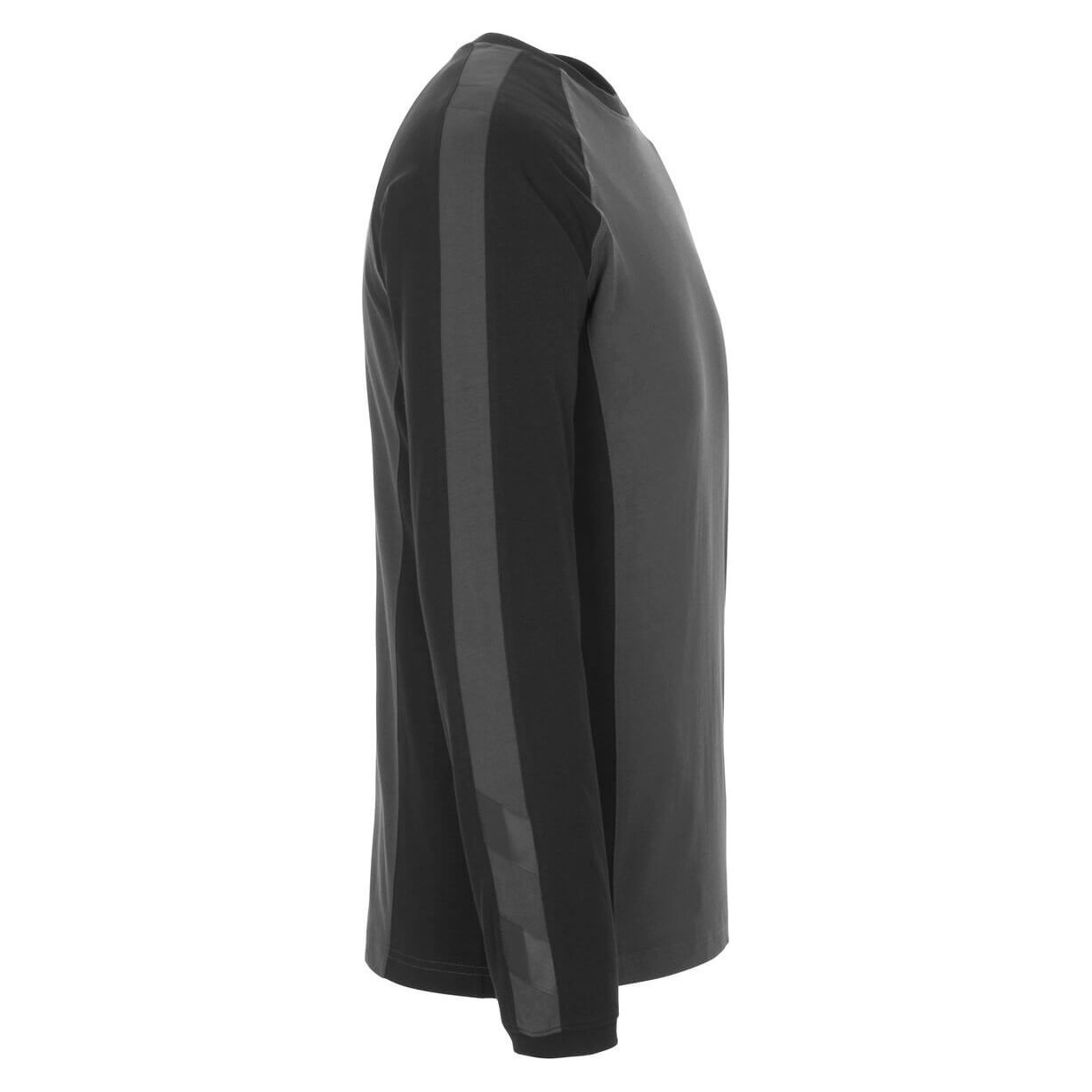 Mascot Bielefeld Long Sleeved T-shirt 50568-959 Left #colour_dark-anthracite-grey-black