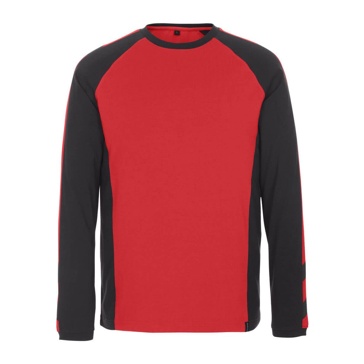 Mascot Bielefeld Long Sleeved T-shirt 50568-959 Front #colour_red-black