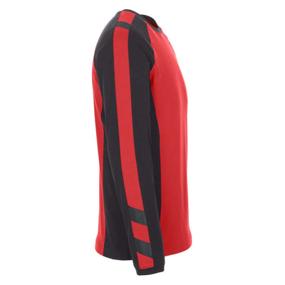 Mascot Bielefeld Long Sleeved T-shirt 50568-959 Left #colour_red-black