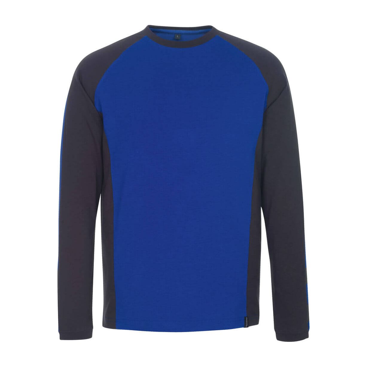 Mascot Bielefeld Long Sleeved T-shirt 50568-959 Front #colour_royal-blue-dark-navy-blue