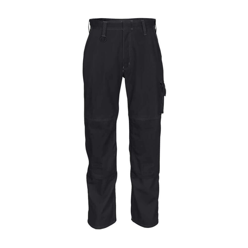 Mascot Biloxi Work Trousers 12355-630 Front #colour_black