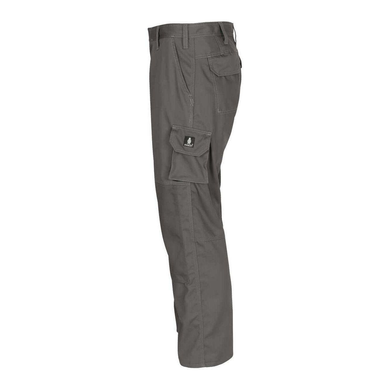 Mascot Biloxi Work Trousers 12355-630 Right #colour_dark-anthracite-grey