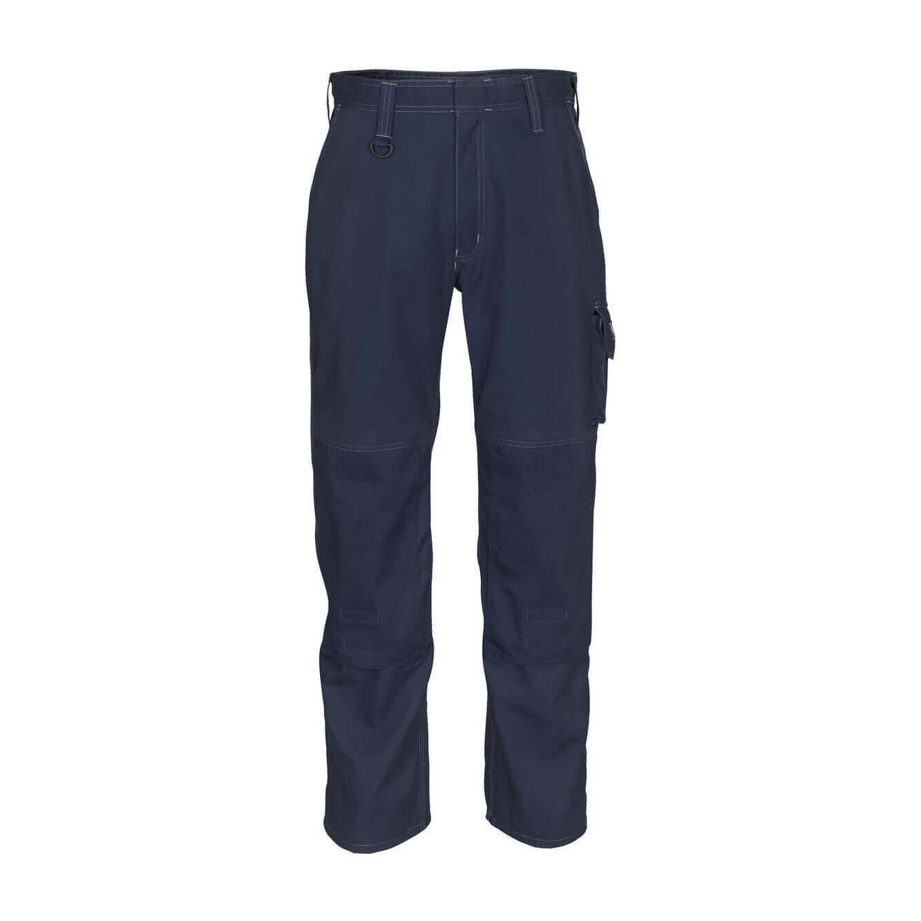 Mascot Biloxi Work Trousers 12355-630 Front #colour_dark-navy-blue
