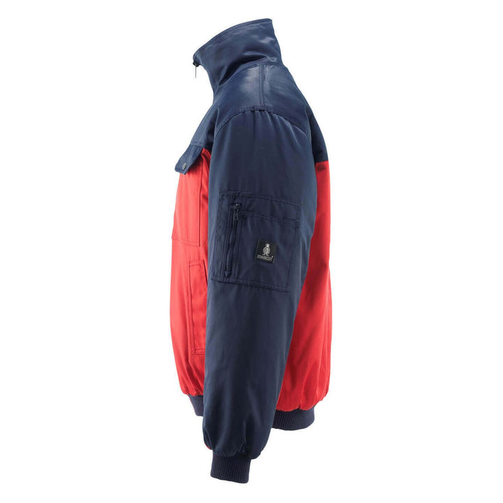 Mascot Bolzano Pilot Jacket 00922-620 Right #colour_red-navy-blue