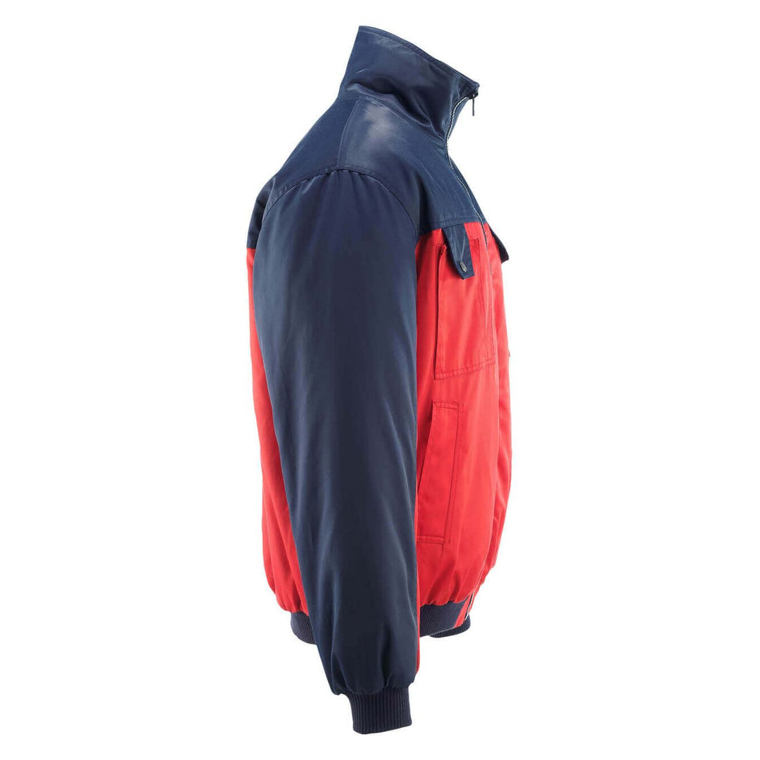 Mascot Bolzano Pilot Jacket 00922-620 Left #colour_red-navy-blue