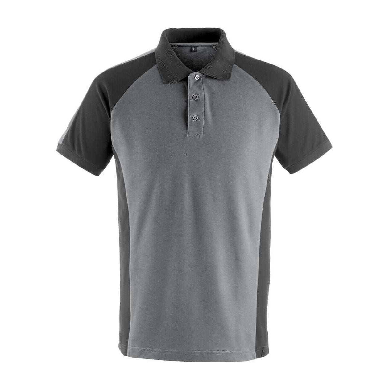 Mascot Bottrop Work Polo shirt 50569-961 Front #colour_anthracite-grey-black