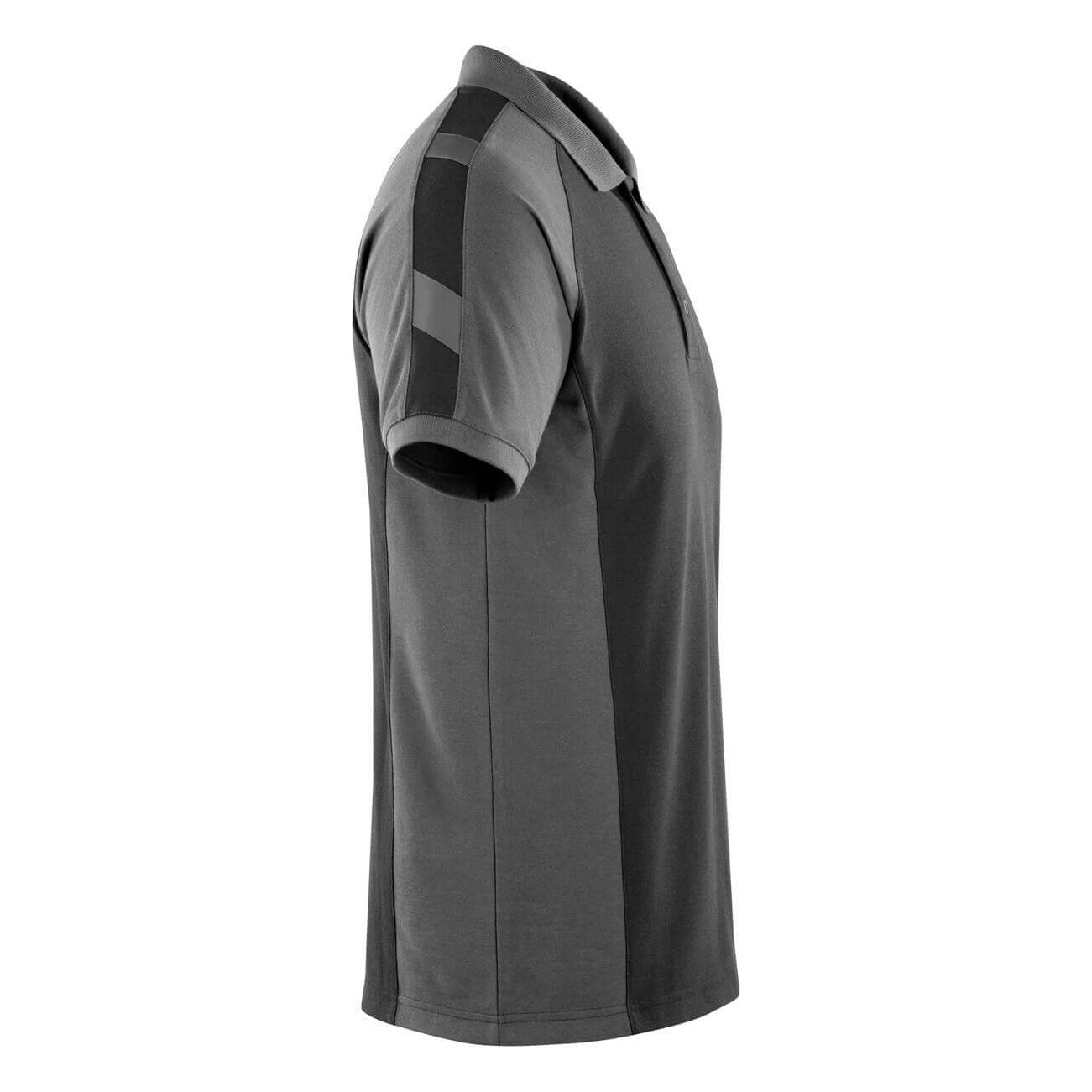 Mascot Bottrop Work Polo shirt 50569-961 Left #colour_black-dark-anthracite-grey