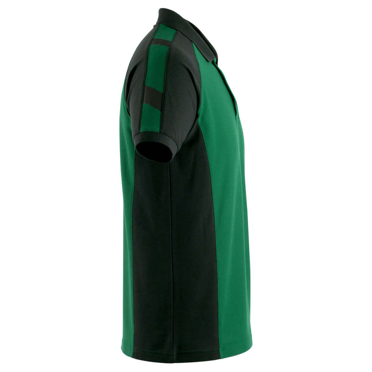Mascot Bottrop Work Polo shirt 50569-961 Left #colour_green-black