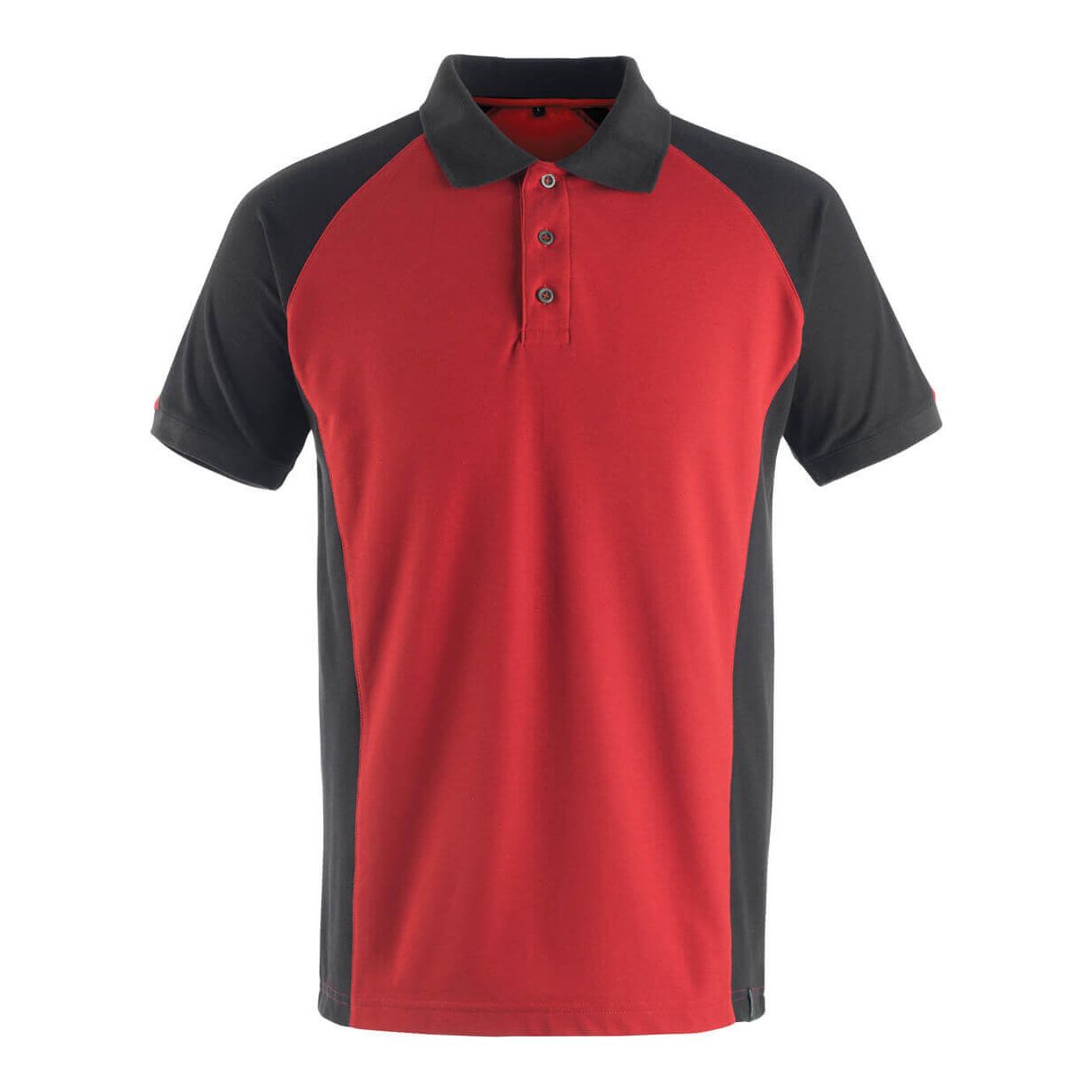 Mascot Bottrop Work Polo shirt 50569-961 Front #colour_red-black