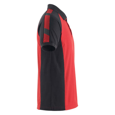 Mascot Bottrop Work Polo shirt 50569-961 Left #colour_red-black