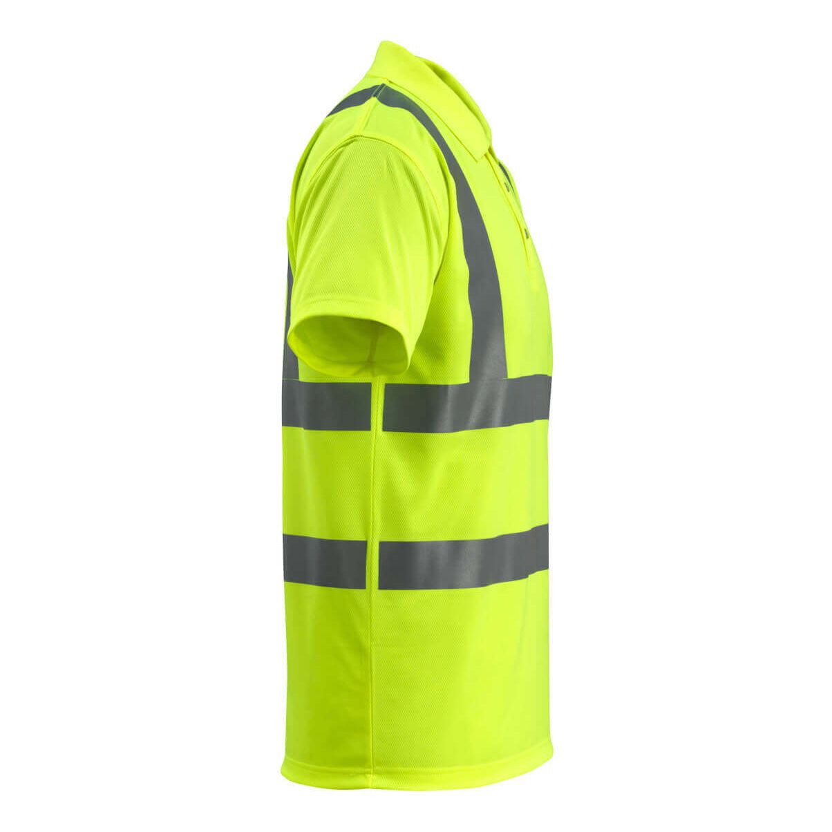Mascot Bowen Hi-Vis Polo shirt 50593-972 Left #colour_hi-vis-yellow