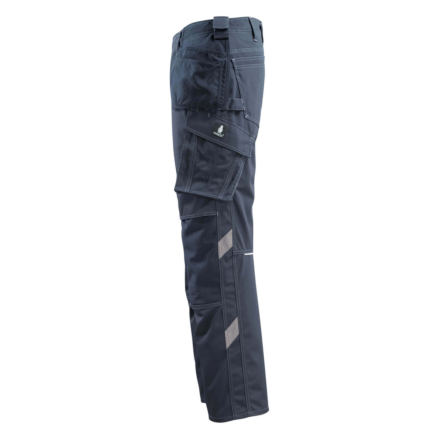 Mascot Bremen Trousers Knee-Pad Holster-Pockets 14131-203 Right #colour_dark-navy-blue