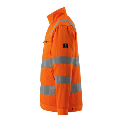 Mascot Bunbury Hi-Vis Jacket 16909-860 Right #colour_hi-vis-orange