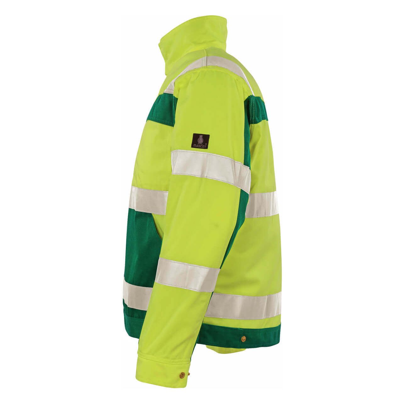 Mascot Cameta Hi-Vis Jacket 07109-470 Right #colour_hi-vis-yellow-green