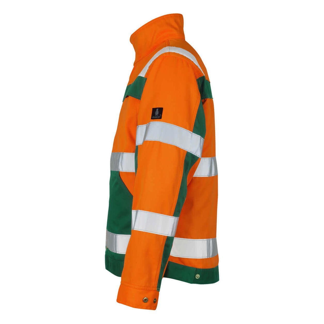 Mascot Cameta Hi-Vis Jacket 07109-860 Right #colour_hi-vis-orange-green