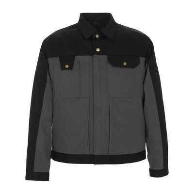 Mascot Capri Work Jacket 00907-630 Front #colour_anthracite-grey-black