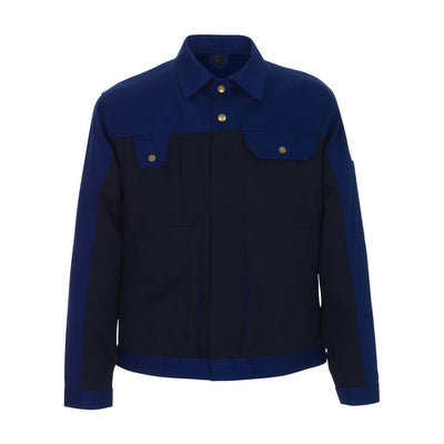 Mascot Capri Work Jacket 00907-630 Front #colour_navy-blue-royal-blue