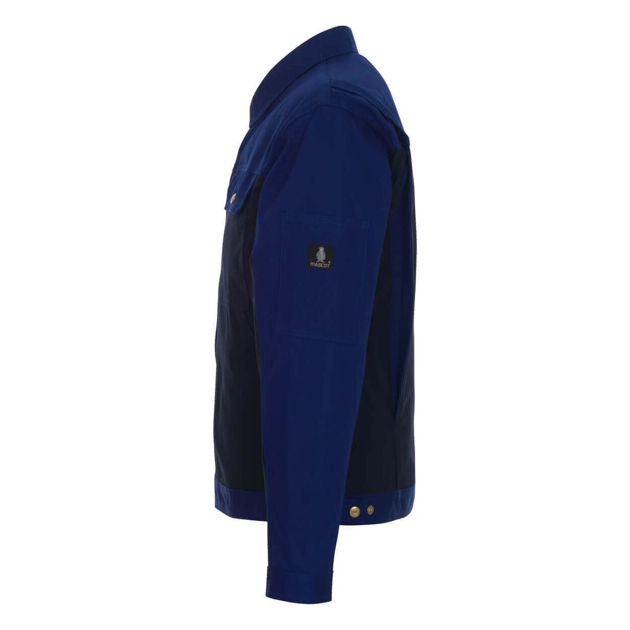 Mascot Capri Work Jacket 00907-630 Right #colour_navy-blue-royal-blue