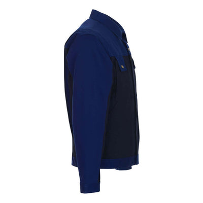 Mascot Capri Work Jacket 00907-630 Left #colour_navy-blue-royal-blue