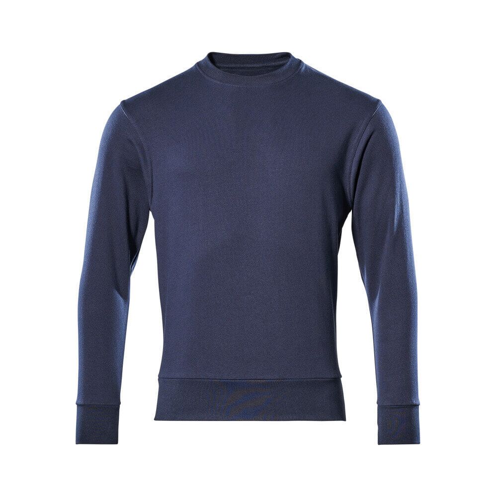 Mascot Carvin Sweatshirt Round-Neck 51580-966 Front #colour_navy-blue