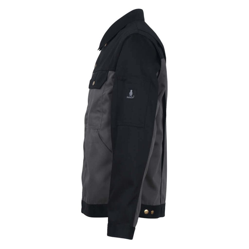 Mascot Como Work Jacket 00909-430 Right #colour_anthracite-grey-black