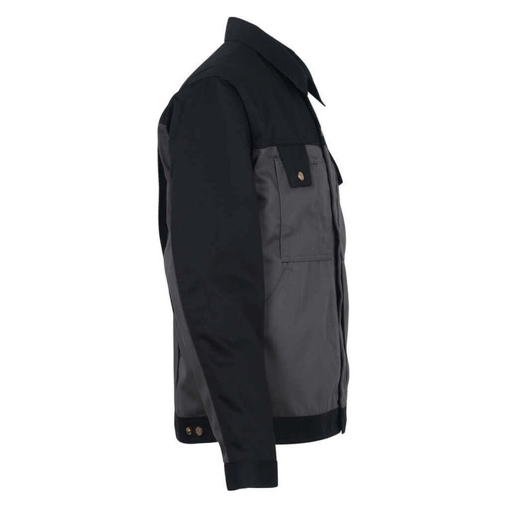 Mascot Como Work Jacket 00909-430 Left #colour_anthracite-grey-black