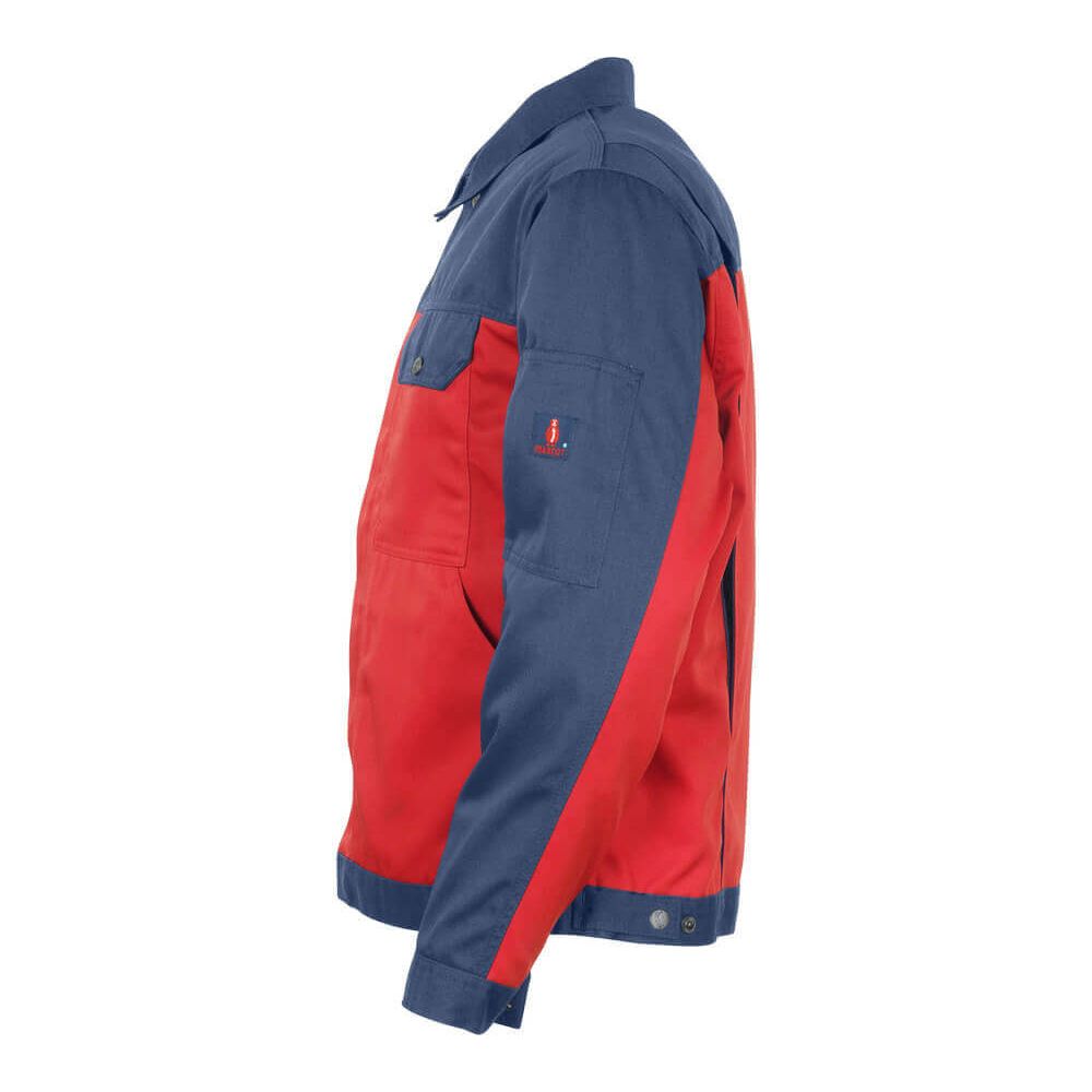 Mascot Como Work Jacket 00909-430 Right #colour_red-navy-blue