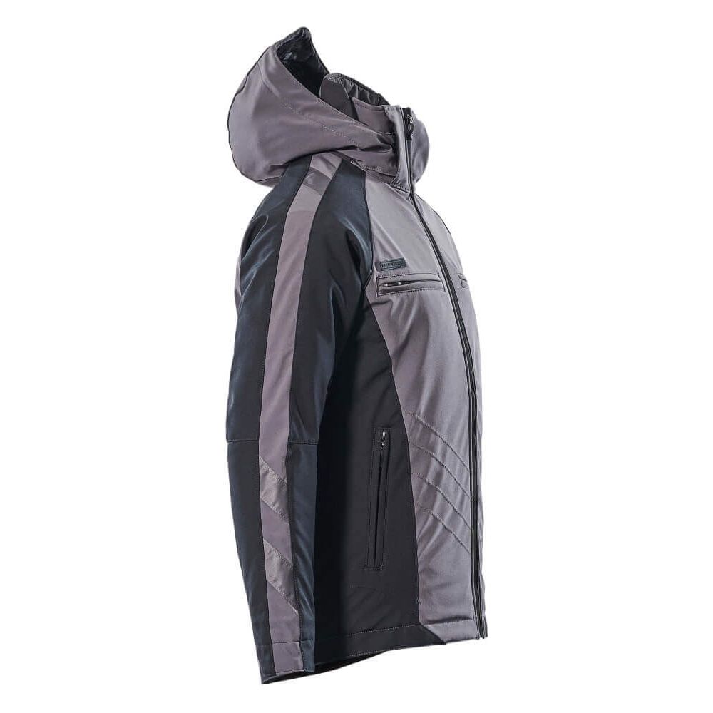 Mascot Darmstadt Winter Jacket 16002-149 Left #colour_anthracite-grey-black