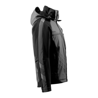 Mascot Darmstadt Winter Jacket 16002-149 Left #colour_dark-anthracite-grey-black