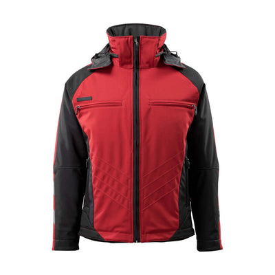 Mascot Darmstadt Winter Jacket 16002-149 Front #colour_red-black