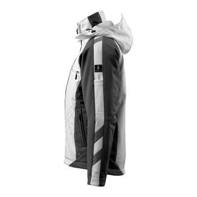 Mascot Darmstadt Winter Jacket 16002-149 Right #colour_white-dark-anthracite-grey