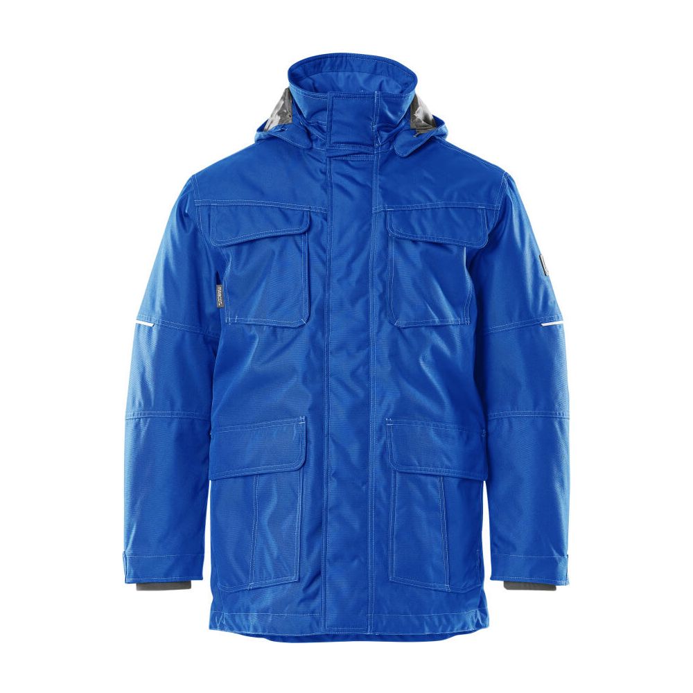 Mascot Dayton Work Parka Jacket 10010-194 Front #colour_royal-blue