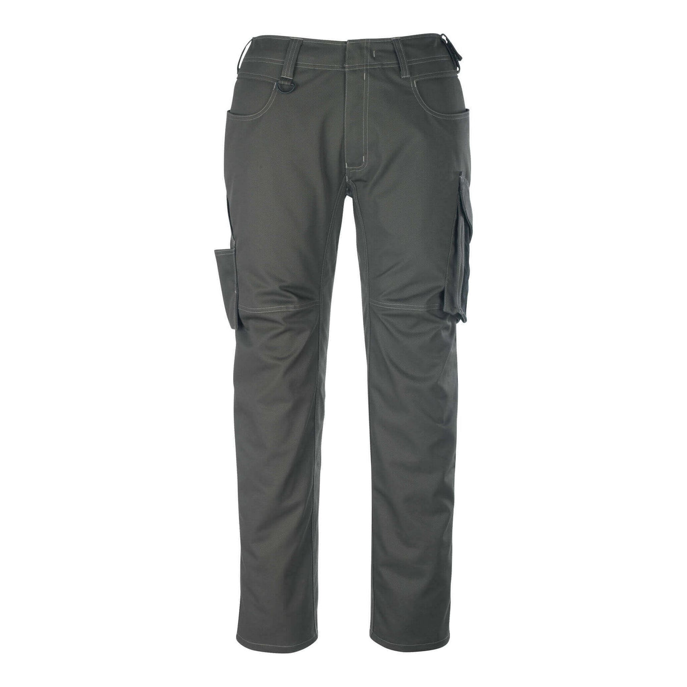 Mascot Dortmund Trousers Multi-Pocket 12079-203 Front #colour_dark-anthracite-grey-black