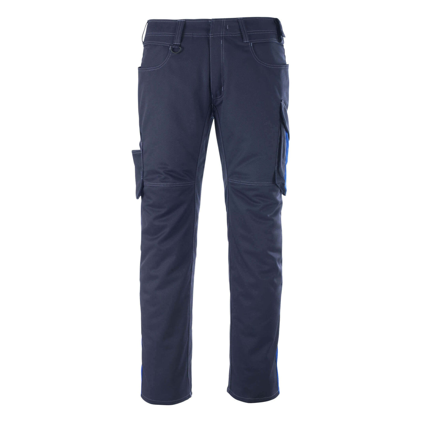 Mascot Dortmund Trousers Multi-Pocket 12079-203 Front #colour_dark-navy-blue-royal-blue