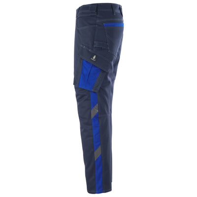 Mascot Dortmund Trousers Multi-Pocket 12079-203 Right #colour_dark-navy-blue-royal-blue