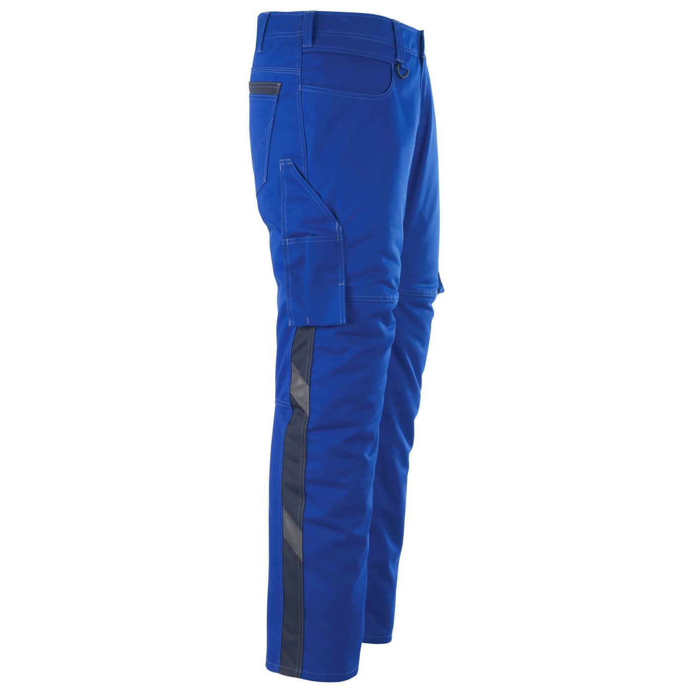 Mascot Dortmund Trousers Multi-Pocket 12079-203 Left #colour_royal-blue-dark-navy-blue