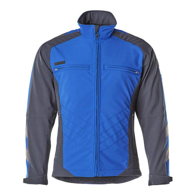 Mascot Dresden Fleece-Lined Softshell Jacket 12002-149 Front #colour_royal-blue-dark-navy-blue