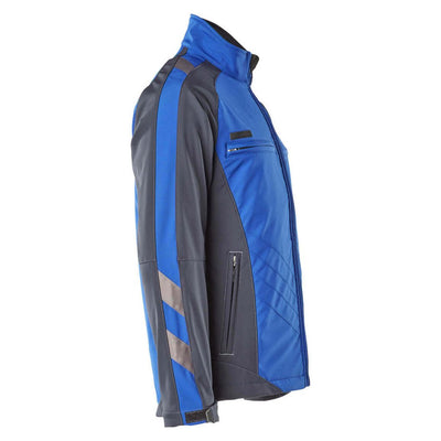 Mascot Dresden Fleece-Lined Softshell Jacket 12002-149 Left #colour_royal-blue-dark-navy-blue