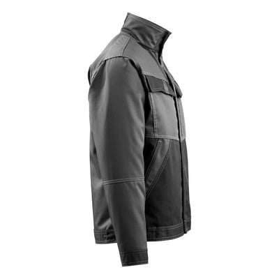 Mascot Dubbo Work Jacket 15709-330 Left #colour_dark-anthracite-grey-black