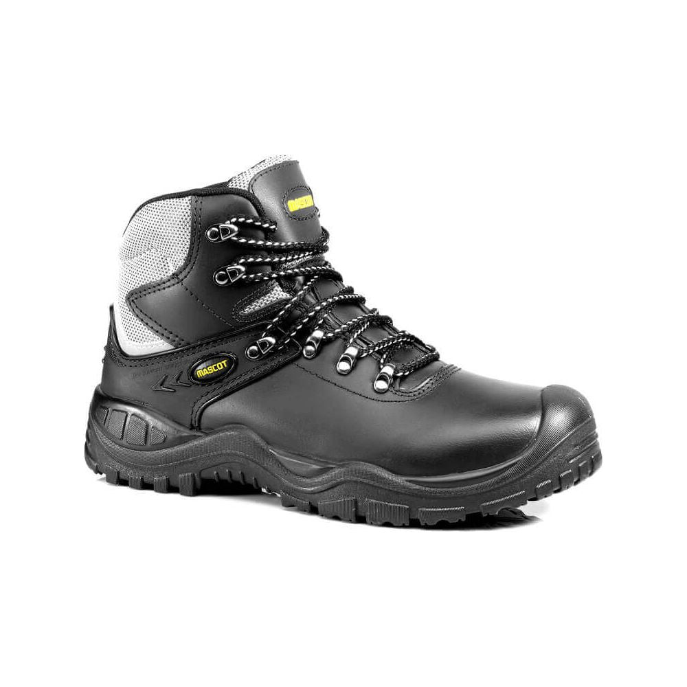 Mascot Elbrus Safety Work Boots S3 F0074-902 Front #colour_black-yellow