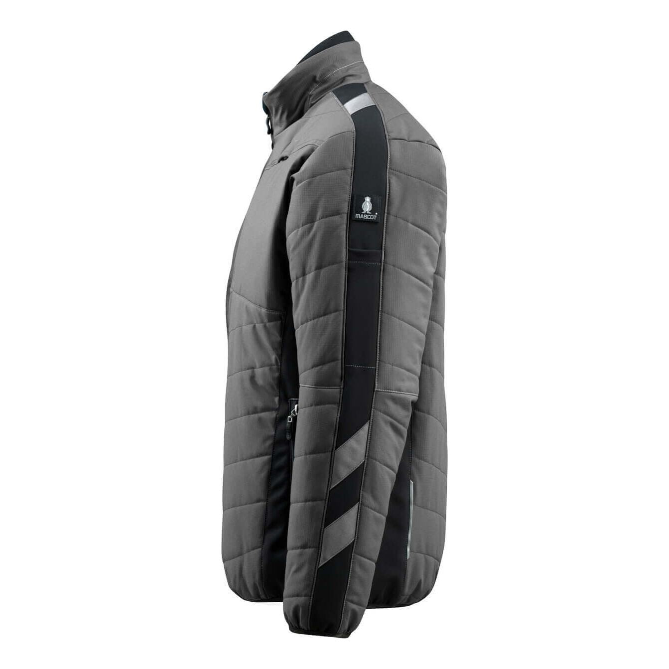 Mascot Erding Thermal Padded Jacket 15615-249 Right #colour_dark-anthracite-grey-black